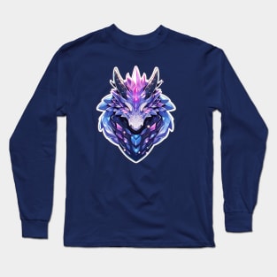 Pastel Crystal Cute Dragon Long Sleeve T-Shirt